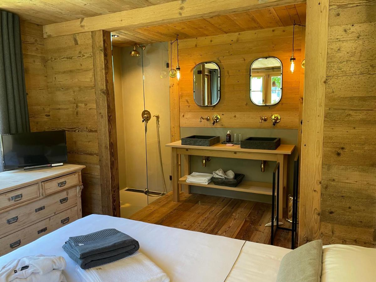 Gsteig Alpen Charme - Chalet D'Hotes Et Spa מראה חיצוני תמונה
