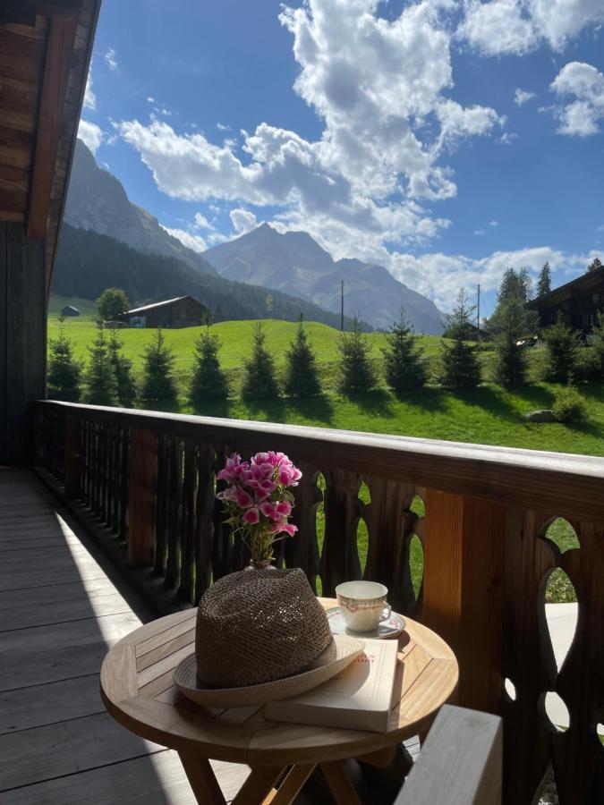 Gsteig Alpen Charme - Chalet D'Hotes Et Spa מראה חיצוני תמונה